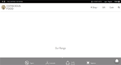 Desktop Screenshot of consciousfood.com